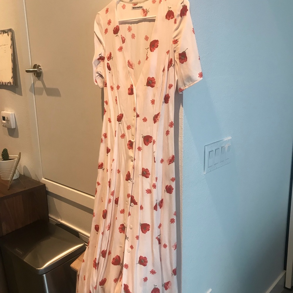 Reformation locklin dress
